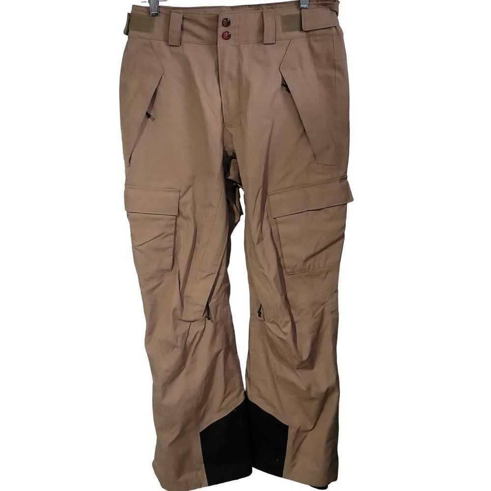 Columbia - Tan Brown Ski Snowboard Pants - Size Small Men's